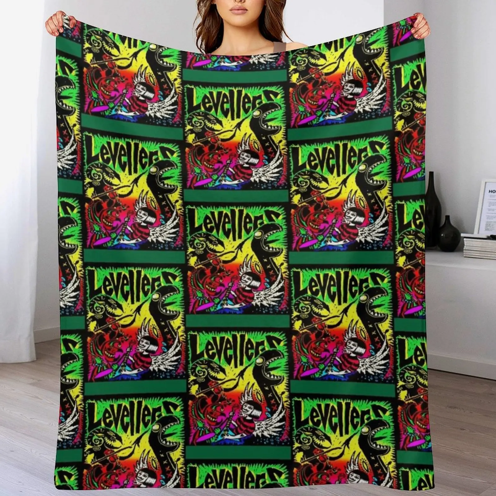 levelling the land levellers Throw Blanket Warm Flannel Blanket for Couch Chair Bedroom