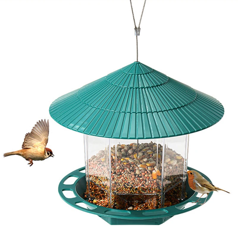 Bird Feeder Garden Garden Outdoor Decoration Acne 2.6 Lbs Hanging Wild Bird Feeder Station