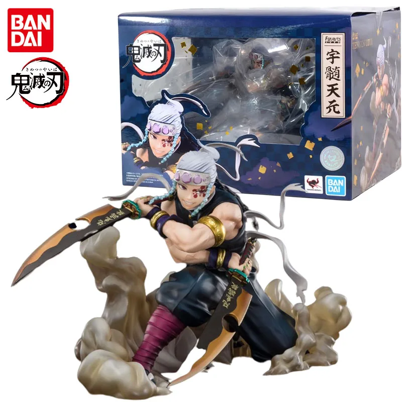 

Bandai Genuine Demon Slayer Anime Figure Figuarts ZERO Uzui Tengen Action Figure Toys for Kids Christmas Gift Collectible Model