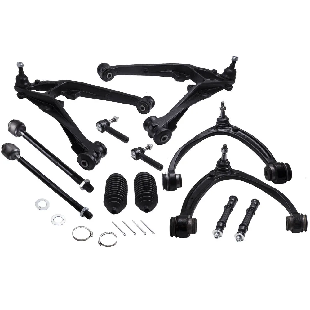 12 Pcs Front Lower Control Arm with Ball Joint for GMC Sierra 1500 Yukon 2007 - 2013
