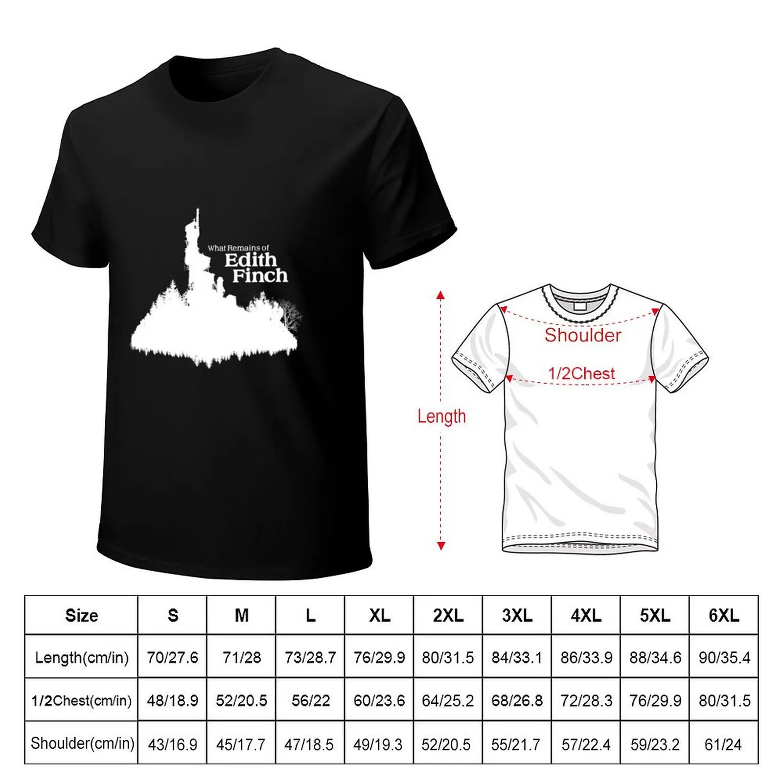 What Remains of Edith Finch T-Shirt printed t shirts for man T-Shirt