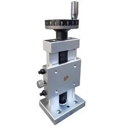 Z-axis linear module of precision vertical sliding table worktable dovetail slot sliding table sliding screw table welding tool