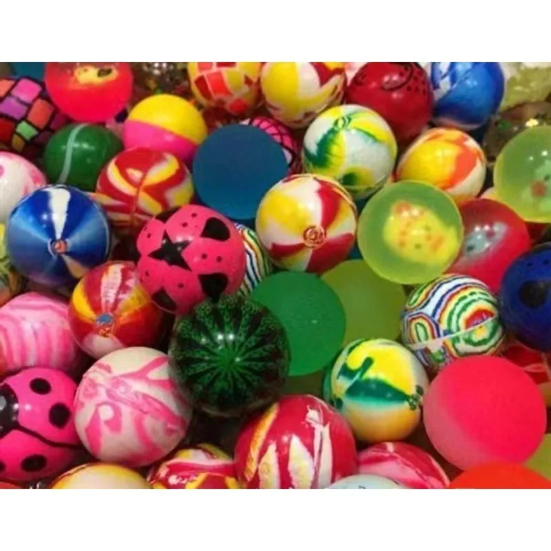 Gummi Hüpfball Spielzeug Geburtstags feier Geschenk für Gäste Ball Kapseln Überraschung Kind Geschenk Sommers pielzeug für Kinder Outdoor-Spielzeug