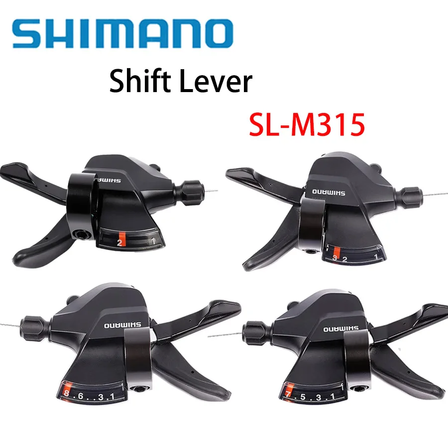 AliExpress Shimano SHIMANO Altus SL-M315  MTB Shifter 2X7 2X8 3x7 3x8 2 3 7 8 14 16 21 24 S Speed Mountain Bike Shift Lever Trigger Set