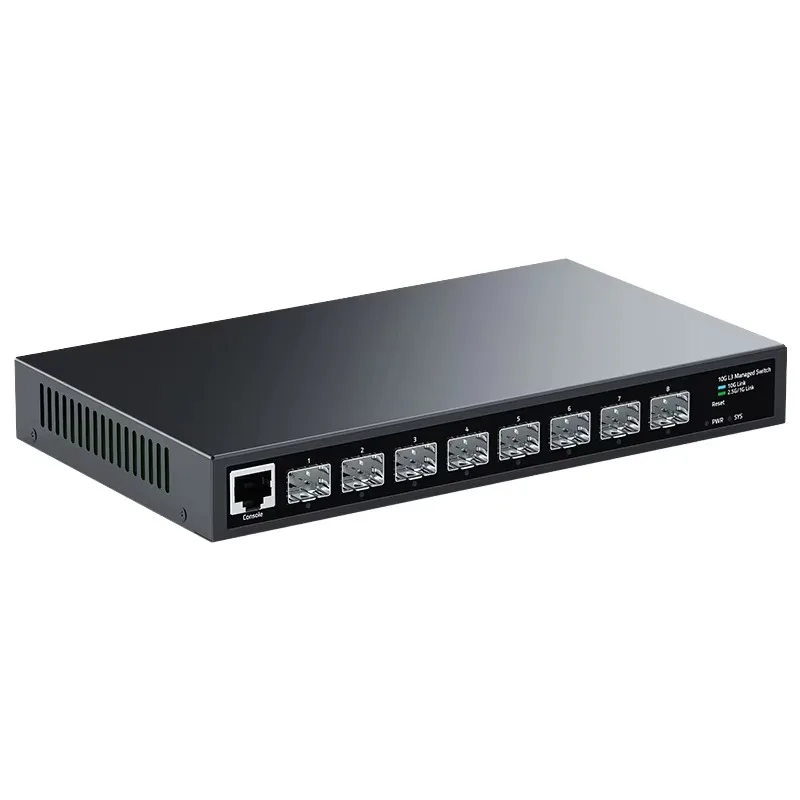 8 Ports 1000Mbps Gigabit Ethernet Unmanaged Switch Industrial Use Desktop Adapter SNMP Function Plug Play SG1008 Switching