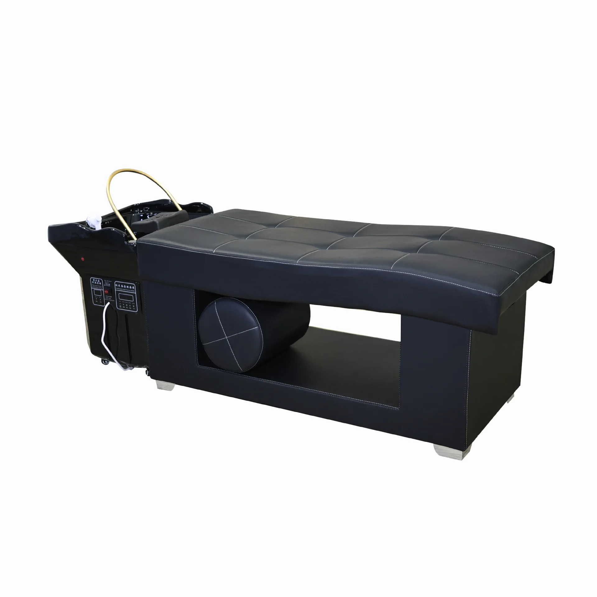 Shampoo Bed Movable Hair Care Studio Ear Head Treatment Instrument with Fumigation Water Circulation Shampoo Machine