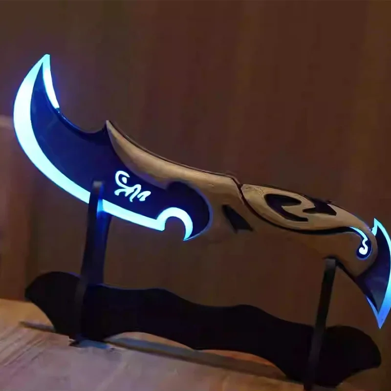 Valorant Reaver Karambit متوهجة الدعائم أرقام نماذج الأسلحة اللعب لعبة غير مرجة السيف مخلب سكين تأثيري هدايا السيف الضوئي #5