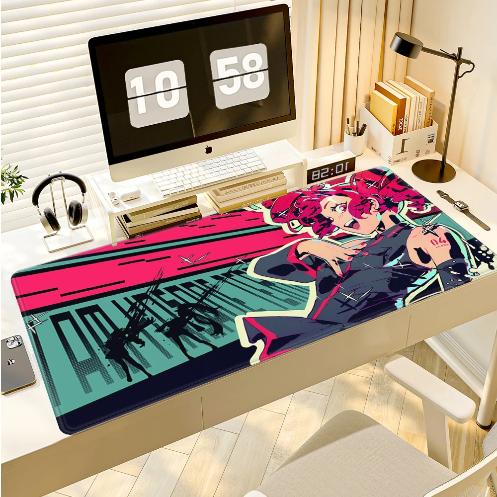 1 Stück Anime Kasane Teto Mauspad, rutschfest, geeignet für Bürocomputer, Laptops, E-Sport, Spiel, Schreibtischmatten, XXL-Tastatur, 900 x 400 x 3 mm