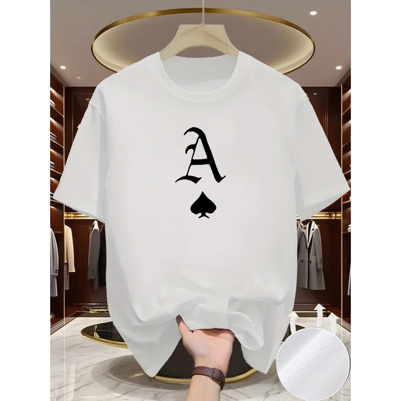 Stylish Harajuku Y2K print casual t-shirt, men's luxury t-shirt, retro style, sweater, marathon, gym, fitness