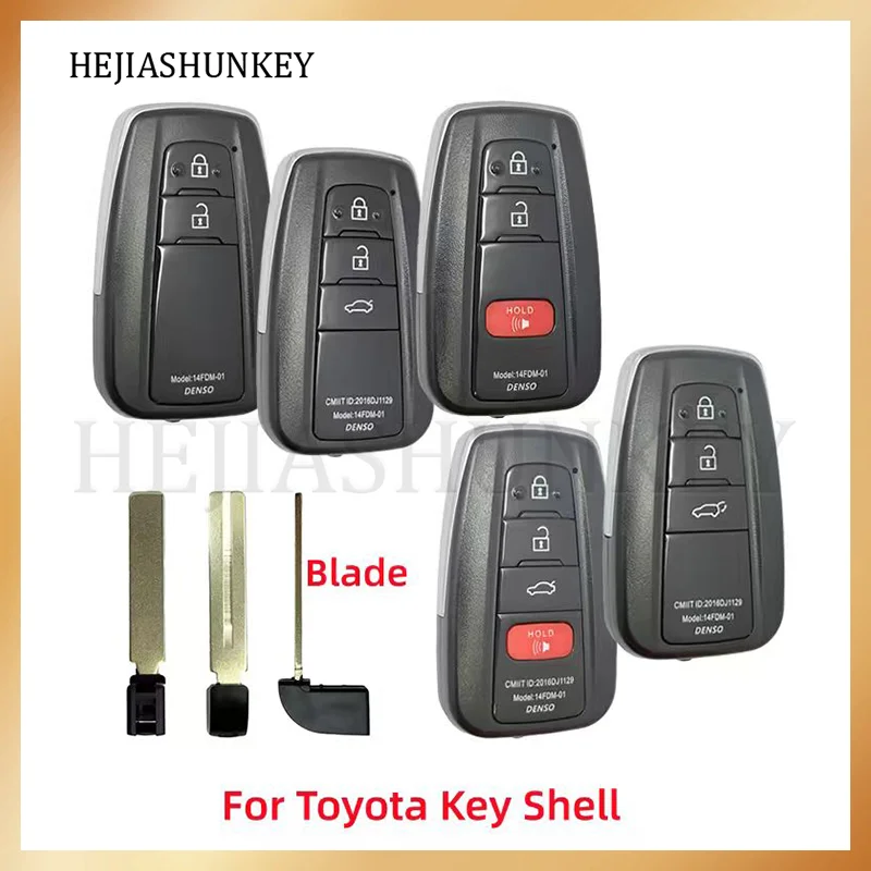 

VVDI XM38 8A Board Replacement Smart Key Shell 2/3/4 BTN For Toyota RAV4 Camry Corolla C-HR Corolla Cross Prius Prado 2018-2019