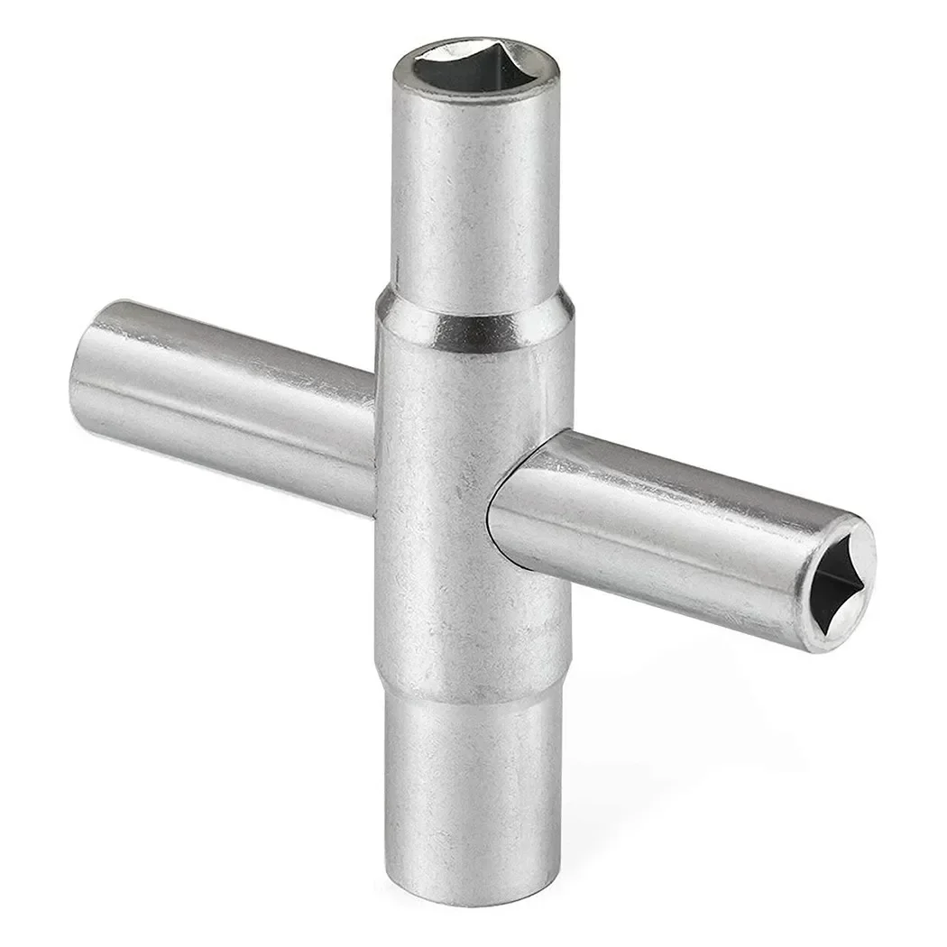 

1/4 Inch 9/32 Inch 5/16 Inch 11/32 Inch Faucet Wrench Square Keys Plumber Bathroom Wrench ForHose Bib Spigots Valves