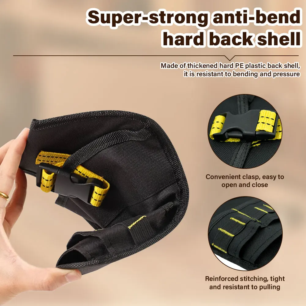 

Многофункциональная водонепроницаемая кобура для дрели, поясная сумка для инструментов, кобура для электроинструмента, кобура для беспроводной дрели, для гаечного ключа, молотка, отвертки