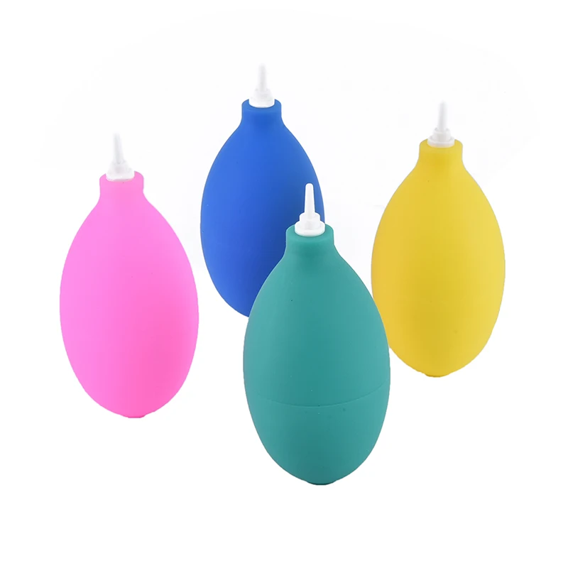 50*100mm Rubber Bulb Pump Squeeze Duster Air Blower Air Puffer Hand Tools Mini Dust Blower Random Color