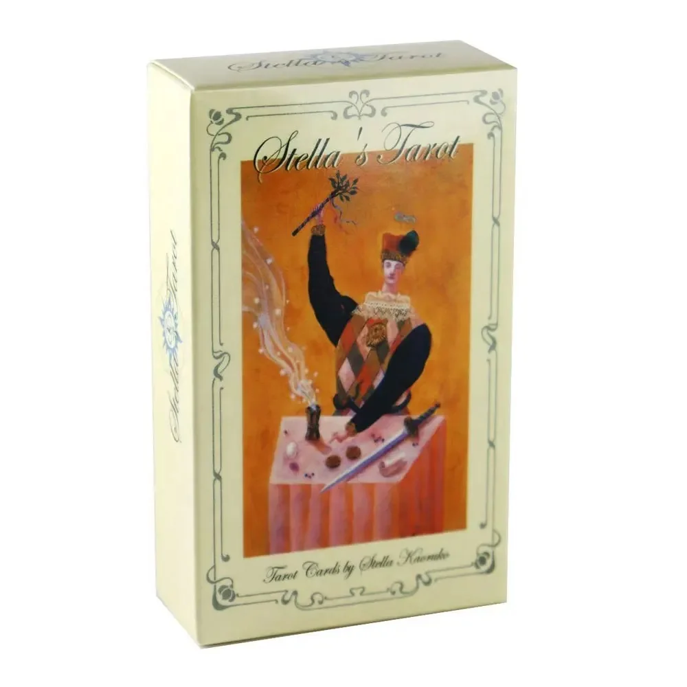 حار بيع Stellas التارو الترفيه بطاقة الترفيه جمع الأسرة العرافة سطح السفينة التارو مجلس أوراق للعب لعبة هدية #3