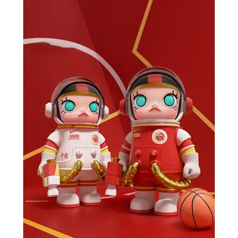 

MEGA SPACE MOLLY 100% Chinese Women's National Basketball Team Princess Blind Box Collectible Model Mystery Box Birthday Gift