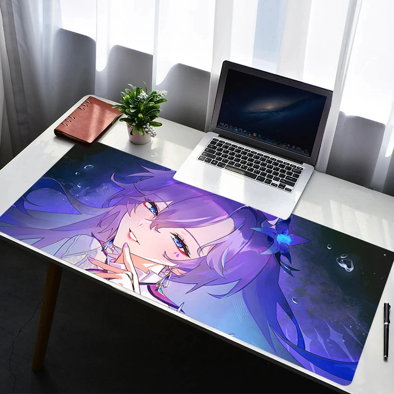

Mousepad Rubber Mouse Pad Gaming Wuthering Waves Cantarella Accessories PC Gamer Cabinet Carpets Office Computer Desk Mat Pads