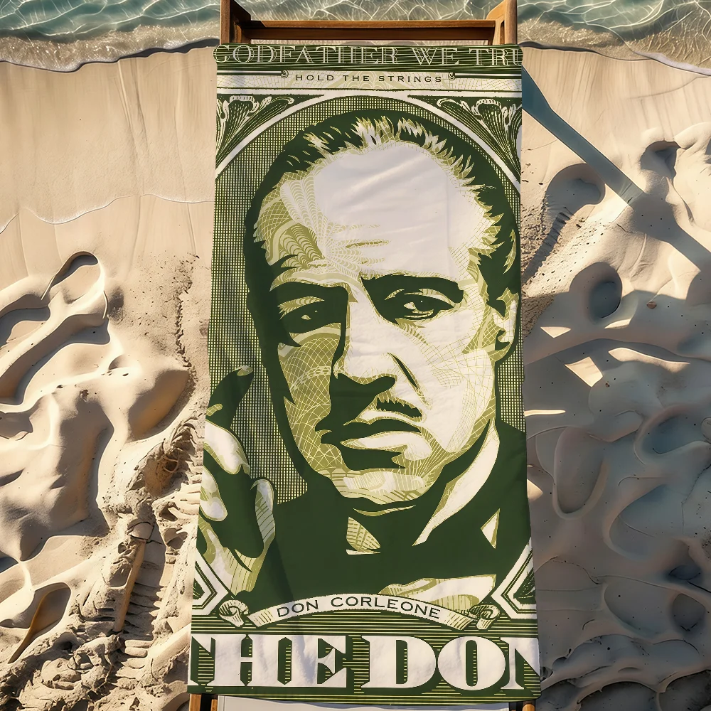 Classic Movie The Godfather Towel Sports Quick Dry Travel Camping Gear Sandproof Soft Light Large Beach Towel