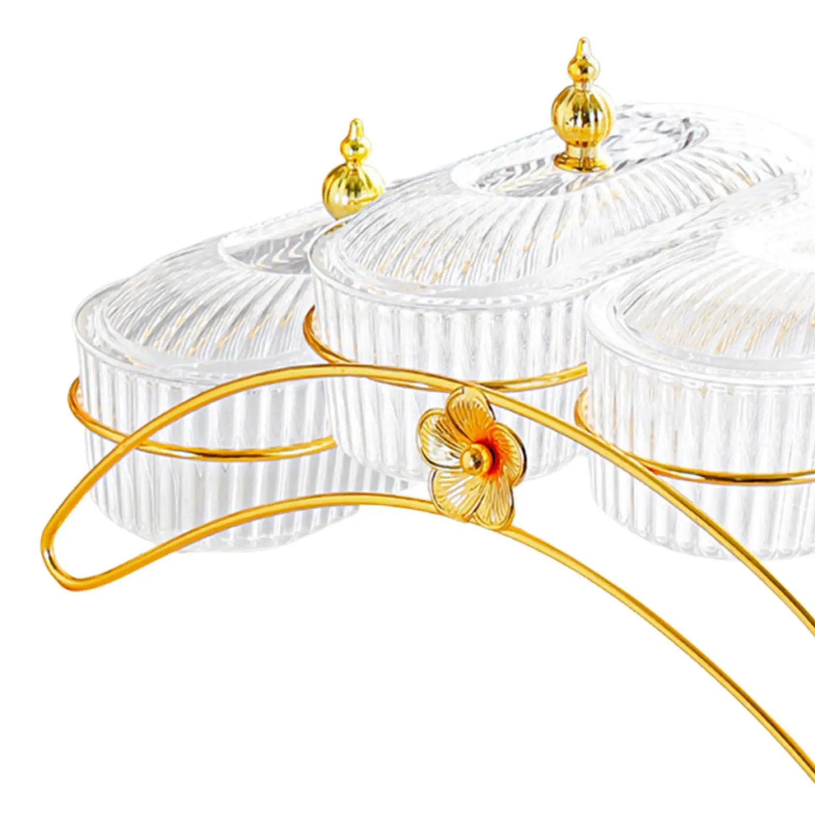 Plato de fruta seca, bandeja para servir con tapa, organizador, decoración, platos para aperitivos, plato de nueces para galletas, frutas secas, familia, hogar, boda