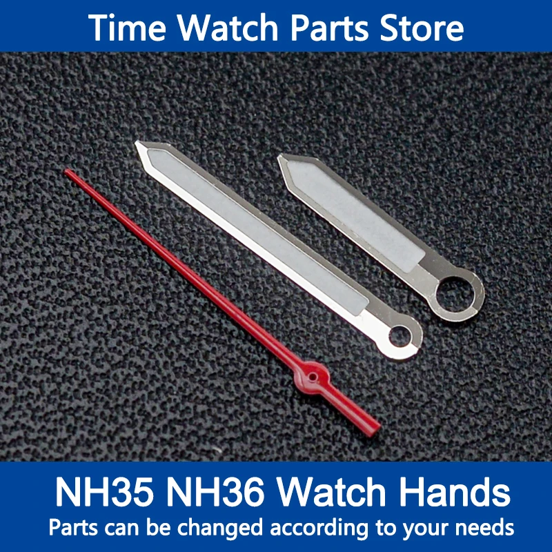 

9*13*13mm Luminous Watch Hands Watch Needles Fit NH35 NH36 Automatic Movement Watches Accessories