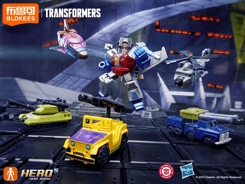 บล็อกกี้ส์ รุ่นดั้งเดิม ดีเฟนเดอร์ เวอร์ชั่น 6 ทรานส์ฟอร์เมอร์ส ออพติมัส ไพรマル ชีทอร์ เมกะทรอน แอคชั่นฟิกเกอร์ ของเล่นประกอบแบบจำลอง ของขวัญ