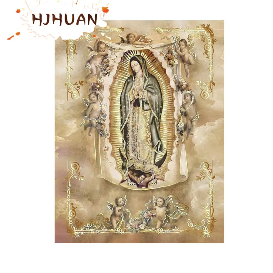 5D DIY Round /square Drill Diamond Painting Virgin Cross Stitch 3D Diamond Art kits Embroidery Diamond Mosaic Decor Gift picture