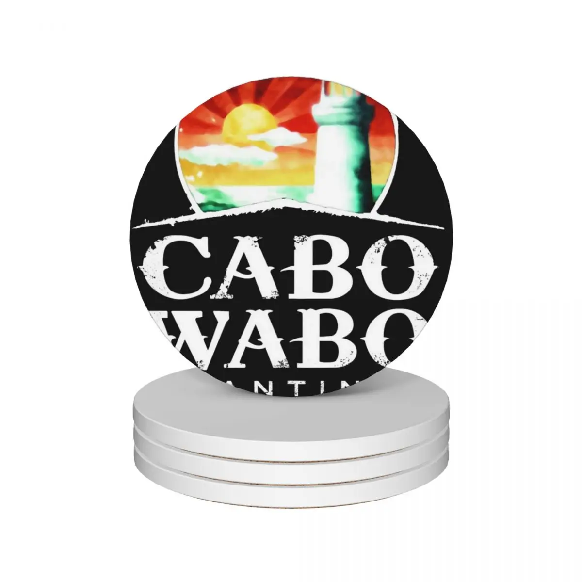 

Cabo Wabo Ceramic Coasters (Set of 4) coffee cup stand anti slip mug set ceramic set Coasters