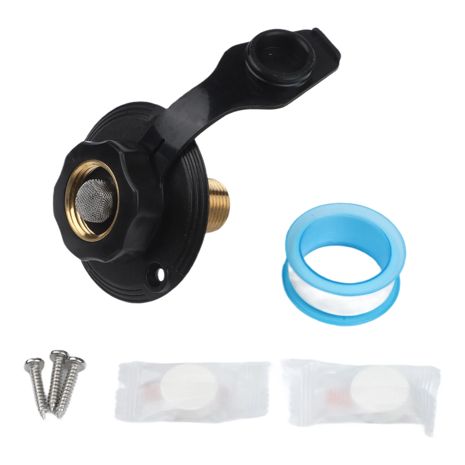 Automotive Check Valve Color Black RV Hose Connector Materials Easy To Use Reliable Materials Automotive Check