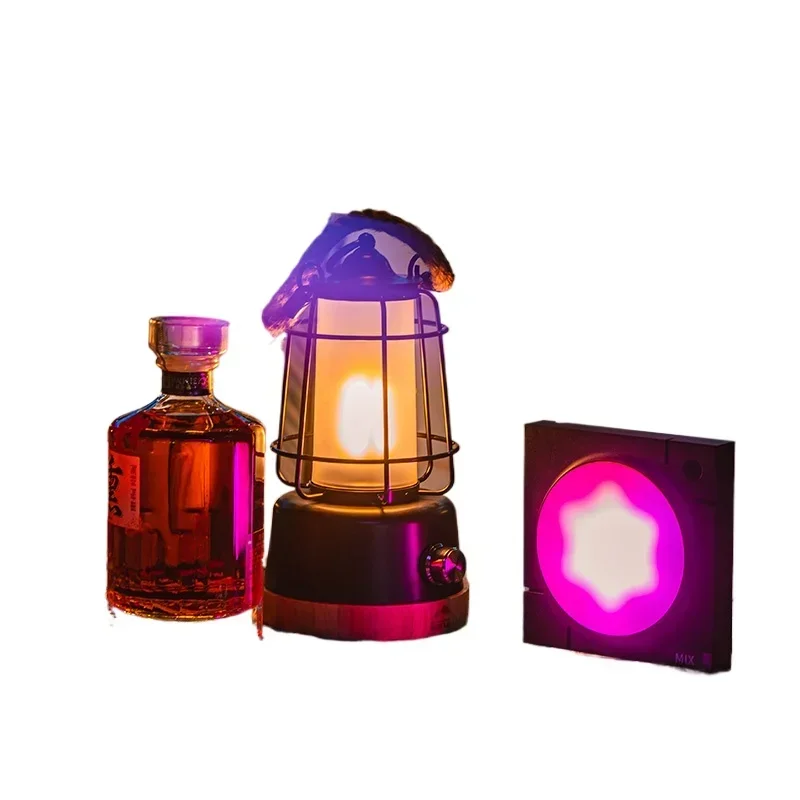 MIX Quantum Light Ambient Lamp RGB Symphony Soft Light Color Changing Magnetic Attraction E-sports Multi-Light Set