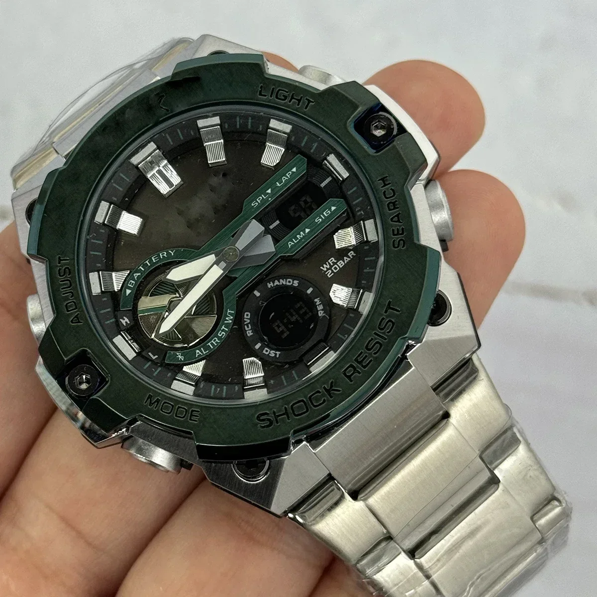 Men's Watch GST-B400 New Sports Business Trend Waterproof and G Shockproof Watch Quartz Women's Shock Watch