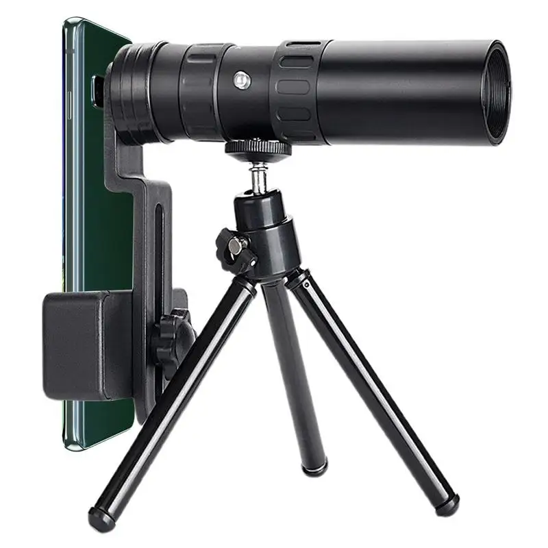 Portable Refractor Telescopes High Magnification Telescope Refractors With Clear Views Non-Slip Monocular Telescope For Outdoor