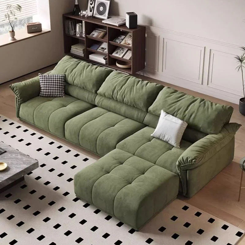 

Fancy Designer Unique Sofa Sectional Simple Large Recliner Living Room Sofa Human Modular Modern Salon Meuble Salon Furniture