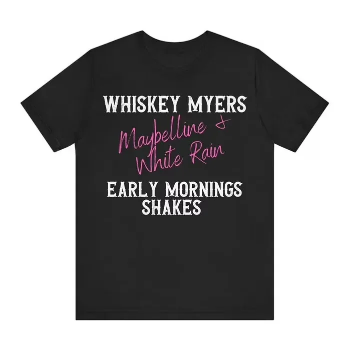 Whiskey Myers Early Morning Shakes T-shirt, size S-5XL