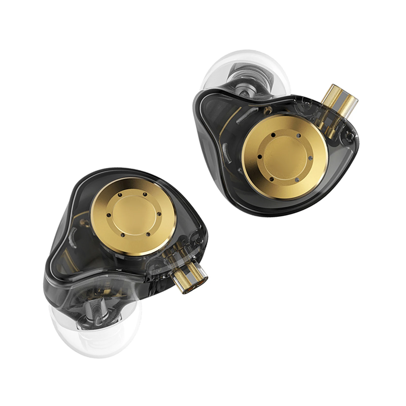 

Dual Magnetic Monitor Headphone Dual Magnetic Dynamic Unit Earphone Shock Bass Earbuds with 0.75mm Detachable Cable Comfortable