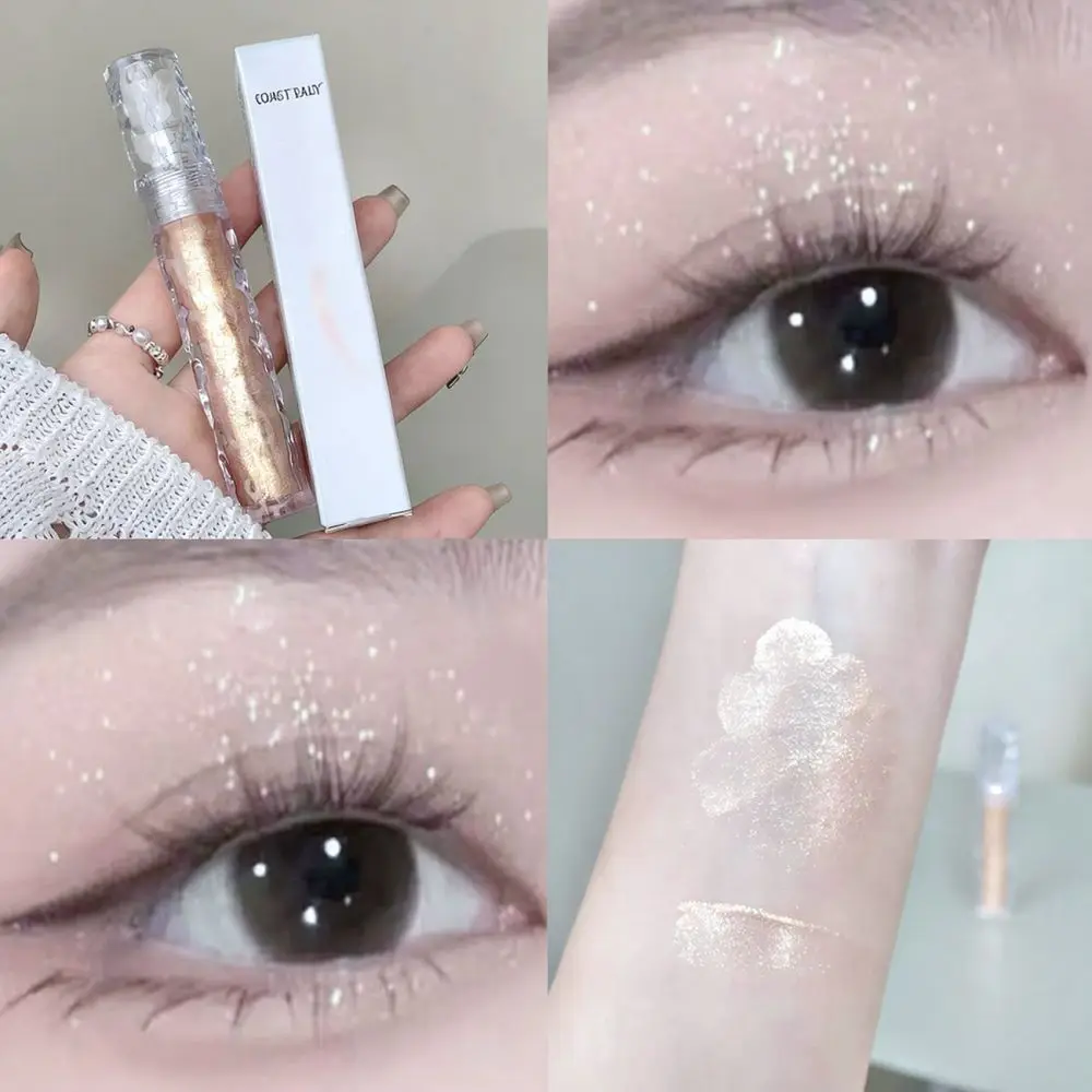 Sparkling Liquid Eyeshadow For COAST BABY Shimmer Pearlescent Pigment Waterproof Quick Dry Silky Eye Makeup Brightener