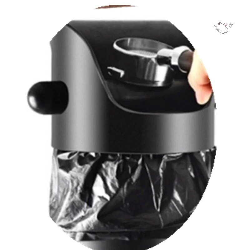 Contenedor de Posos de Café de Gran Capacidad [H8G] con Toallas, Recolector de Posos de Espresso, Cubo de Basura Vertical Alto [H8G]