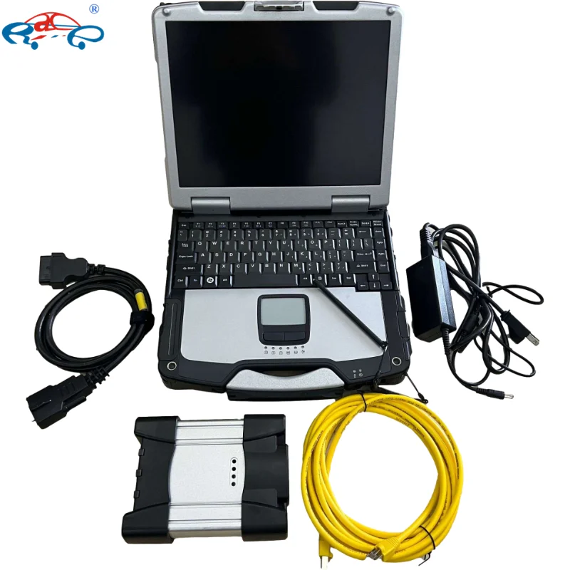 Icom Next For BMW Cars Code Reader Auto Program Diagnostic Tool Product 11.2024 Software D 4.49 in Laptop CF31 4g Ready to Work