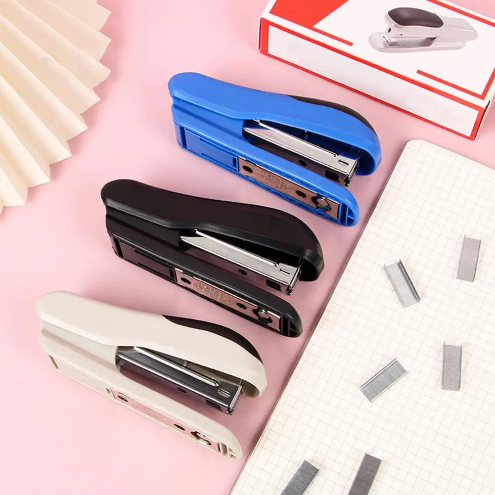 Heavy-duty Metal Pull Rod Stapler Stapler with Comfortable Grip Effortless Binding Stapler Comfortable Grip Fast for Stationery