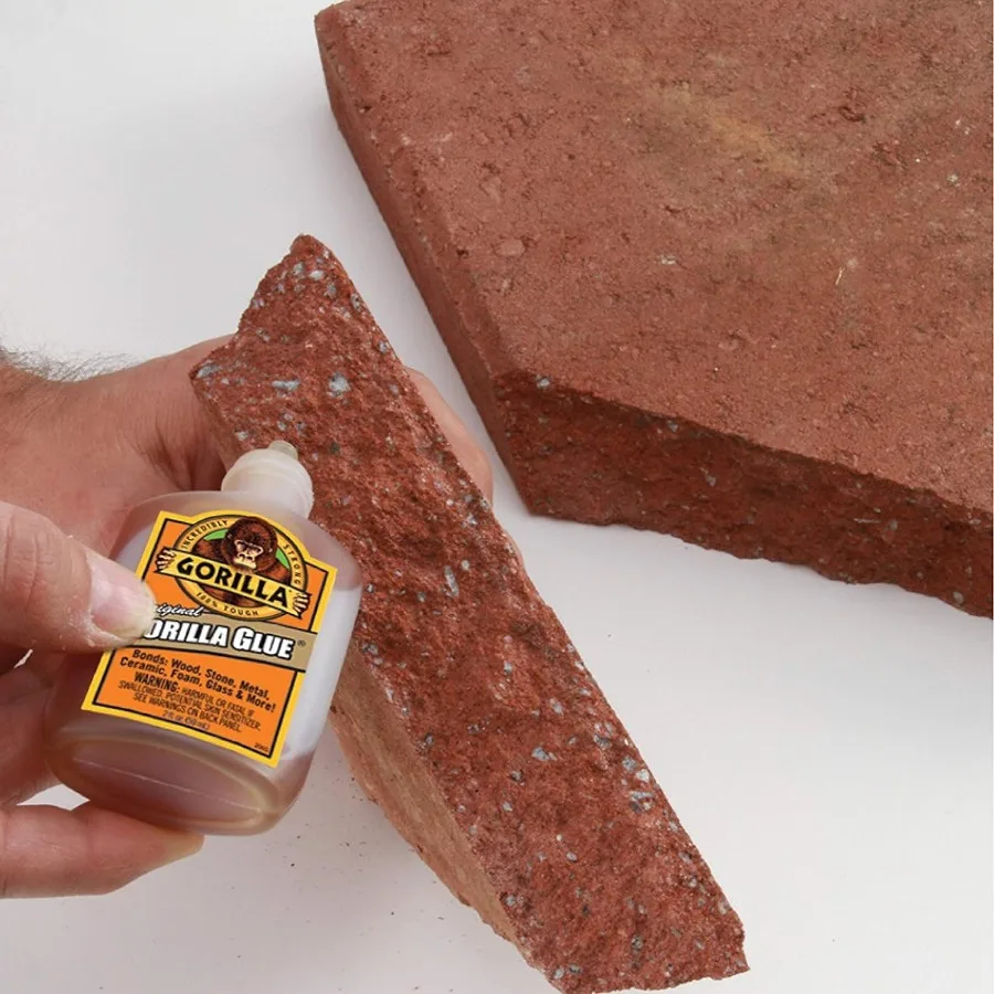 زجاجة غراء بولي بني سعة 2 أونصة - لاصق مقاوم للماء للمشروعات الداخلية/الخارجية