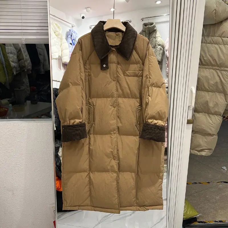 شتاء جديد المرأة أسفل سترة فضفاضة ركاب الربط سروال قصير أسفل سترة