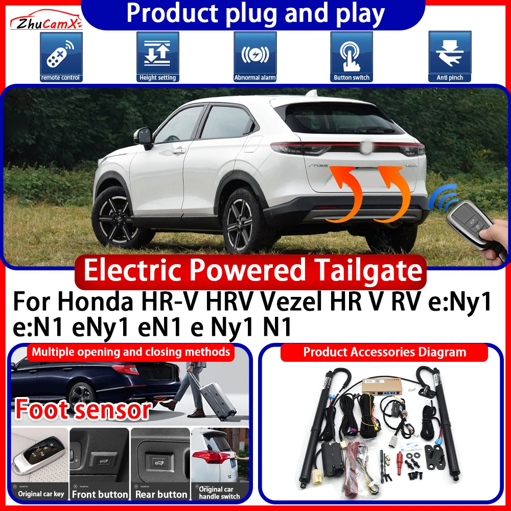 

Powered Tailgate for Honda HR-V HRV Vezel HR V RV e:Ny1 e:N1 eNy1 eN1 e Ny1 N1anti pinch Smart Intelligent Trunk Control Gate