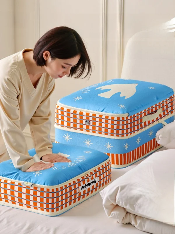 

Travel Crion Storage Bag for Clothes Season Change Suitcase Organizer Bag for Clothes Durable Polyester Bag