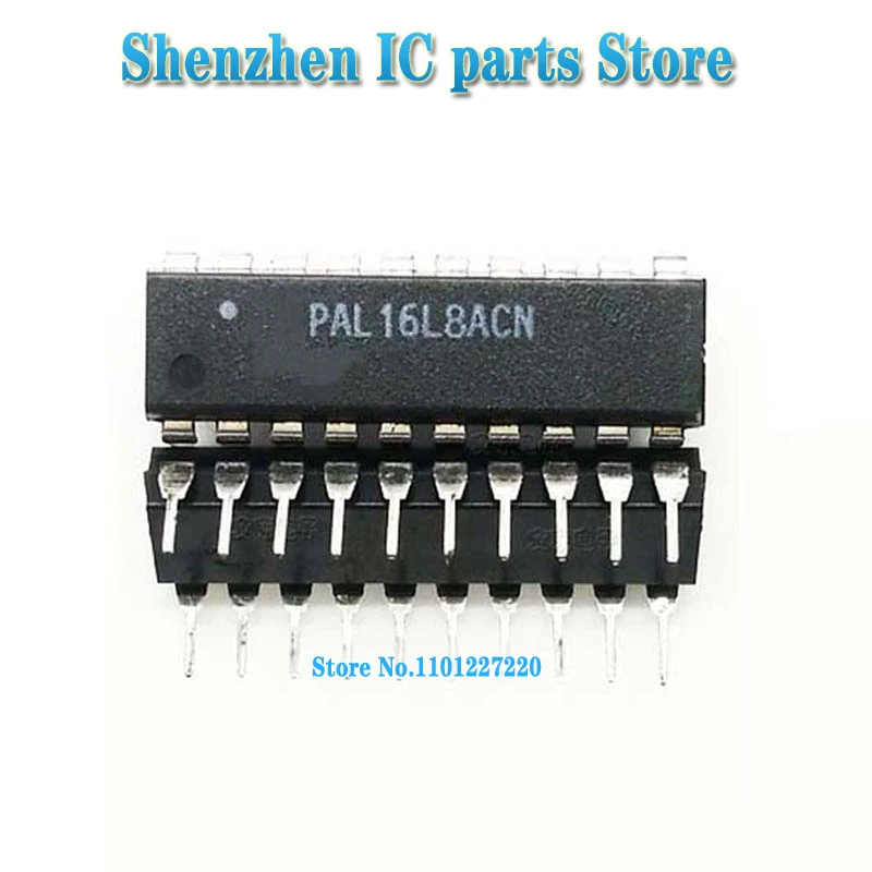 5PCS/lot PAL16L8 PAL16L8ACN 16L8  DIP-20 In Stock