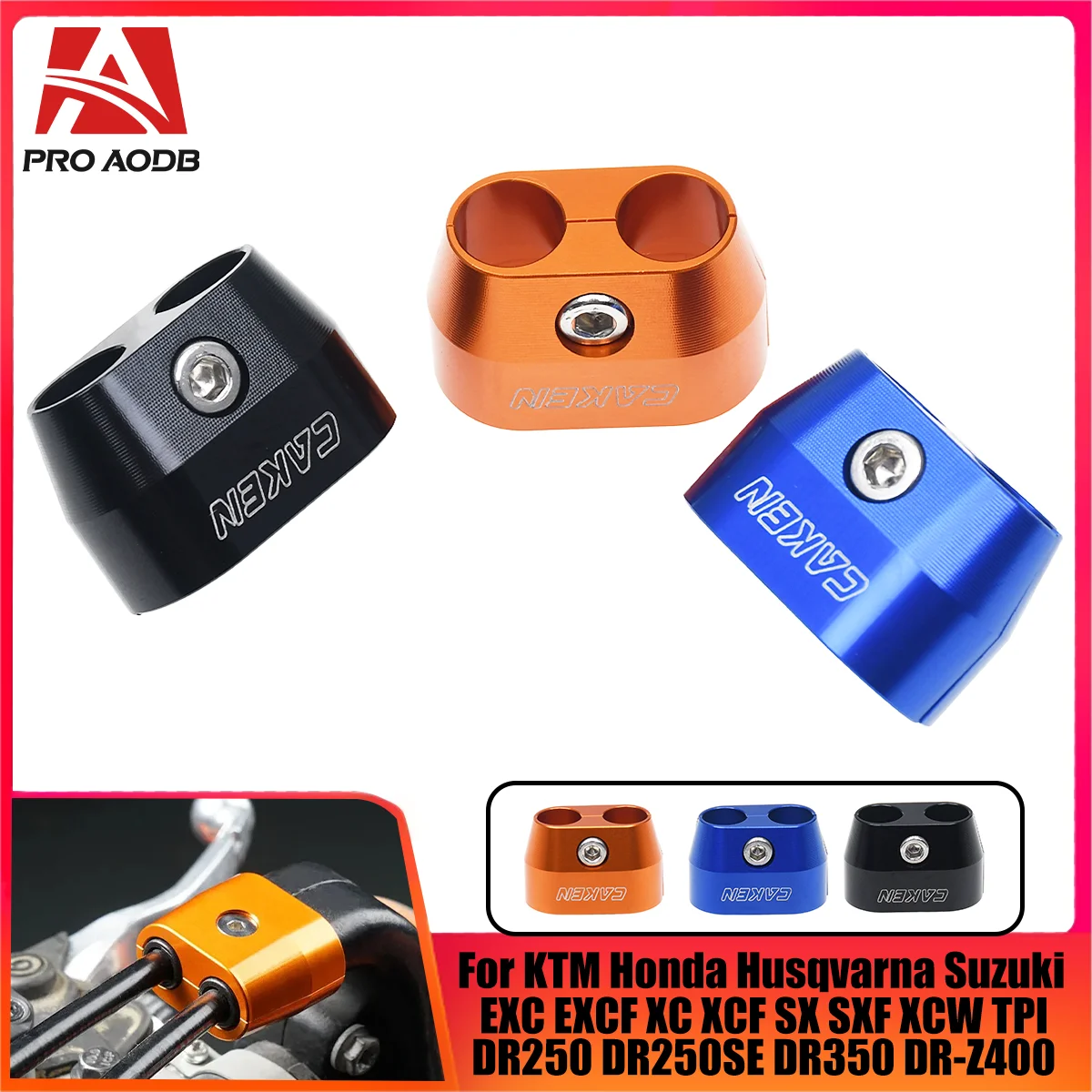 

For KTM XC XCF SX SXF EXC EXCF XCW TPI Six Days 125 250 300 350 400 450 500 2017-2024 2022 Throttle Cable Protector Guard Cover