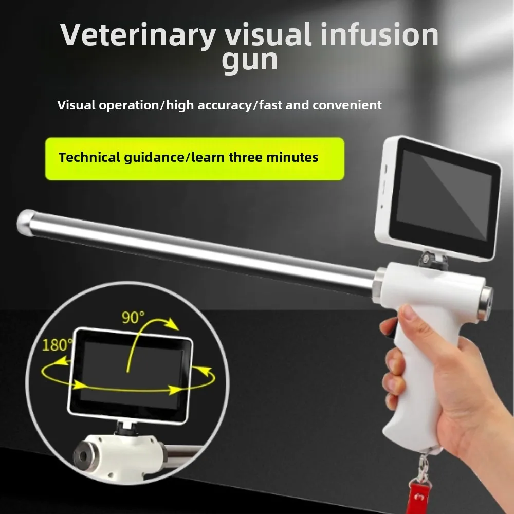 Farm Veterinary Artificial Insemination Breeding Device for Cow Horse Visual Endoscope Sperm Artificial Pregnancy Tools Cattle