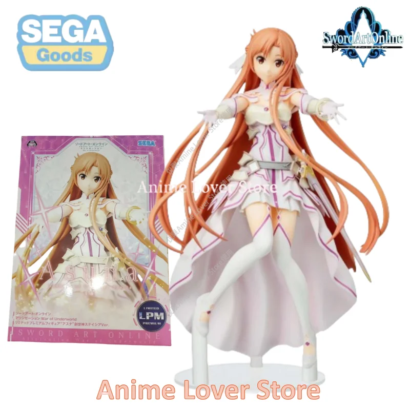 In Stock SeGa Original LPM Limited Premium Alicization Sword Art Online Anime Figure Asuna Leafa Sinon Alice Eugeo