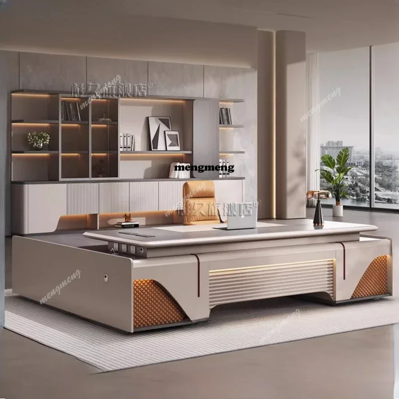 New arrive L Shape Storage Executive Desk Manager Designer Computer Study Office Desks Drawers Writing Mesa Escrivaninha Office