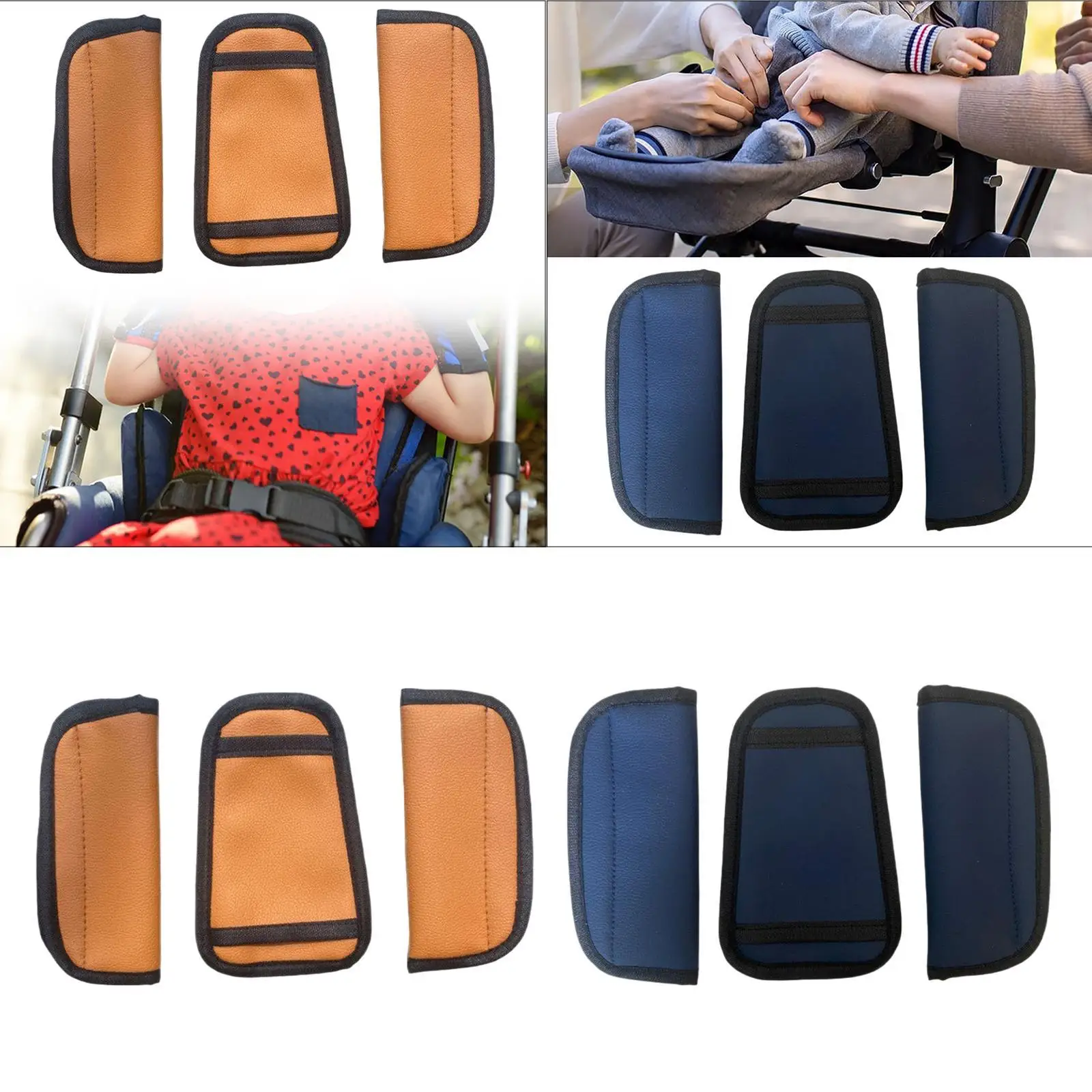 

Чехол на плечевой ремень для коляски, поддержка бедер, защита для плеч для стульев для кормления