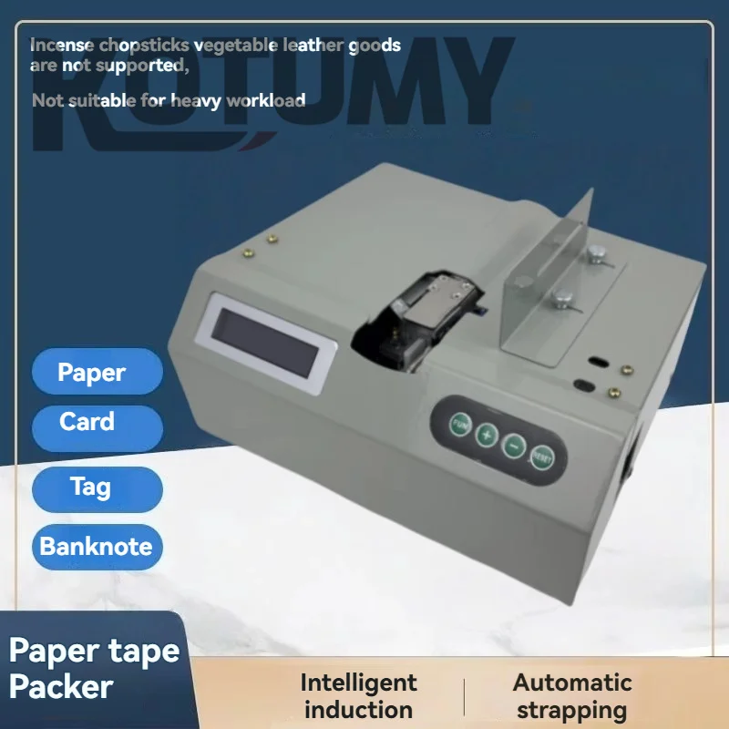 

Intelligent Induction Strapping Machine Hot Melt Paper Belt Binding Machine Banknote Tying Machine Cross Binding Machine