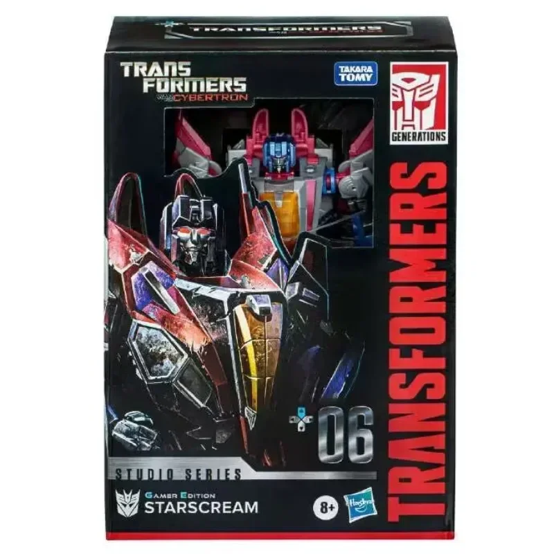 Takara Tomy Hasbro Transformers Toys WFC Series V Class GE06 Starscream GE07 Sideswipe Rollbar Barricade Convoy Figures Toy