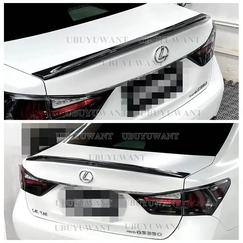 For LEXUS GS GS350 GS300 GS450 2013 - 2016 High Performance Spoiler Rear Trunk Tail Wings Car Exterior Accessories